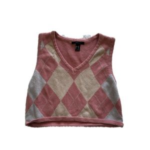 argyle sweater vest